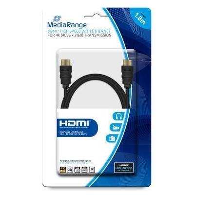 MediaRange CABLE HDMI-HDMI 1.8M/MRCS156 (1.80 m) (MRCS156)