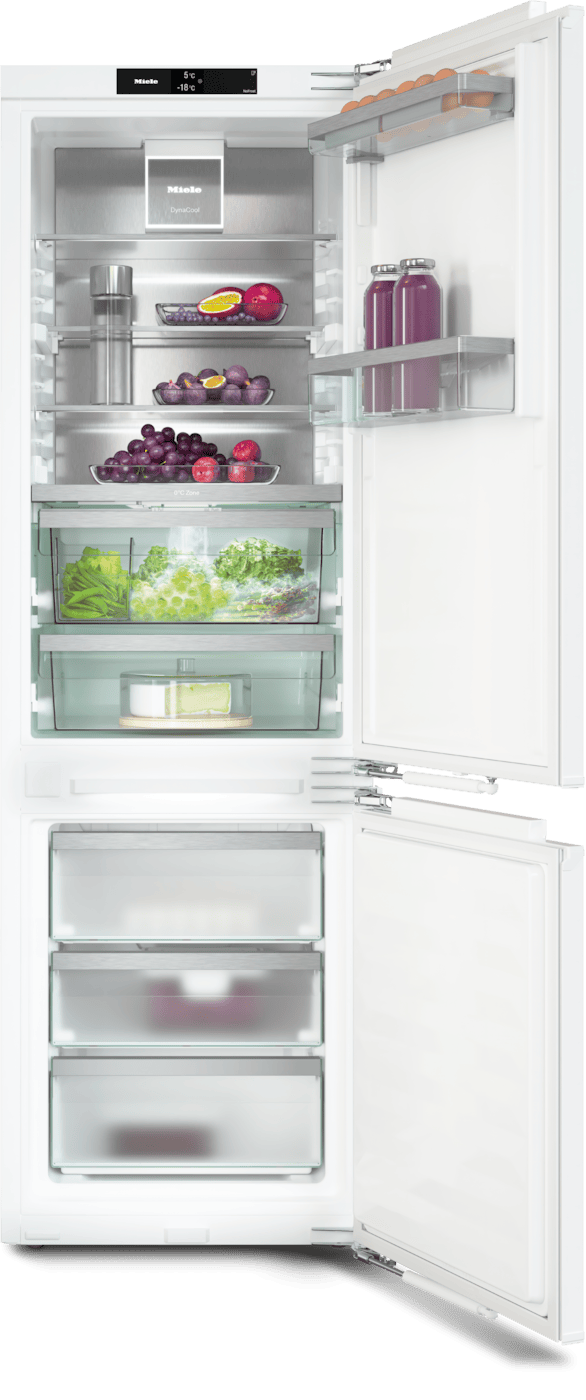 Miele KFN7774B 175 l / 70 l Einbau Kühl-/Gefrierkombination 132 kWh 12819470