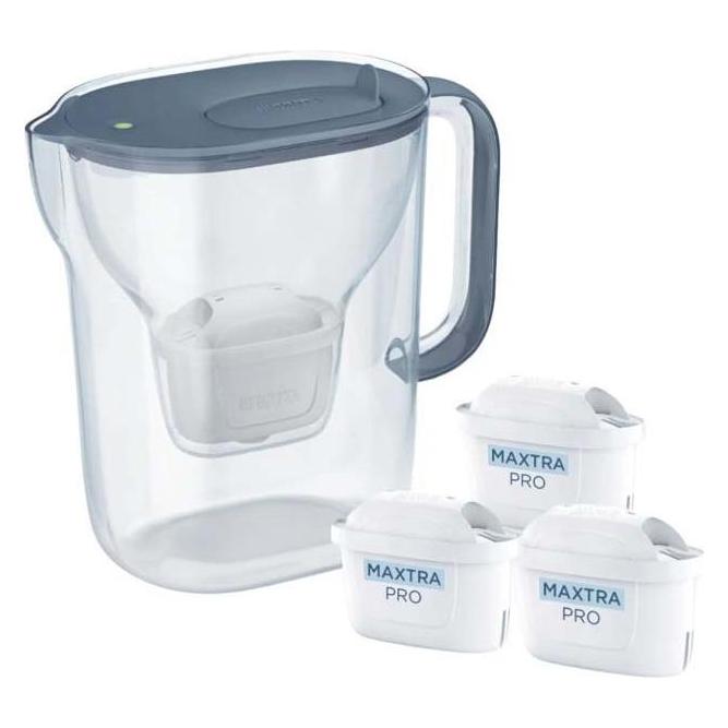 Brita Dzbanek filtrujący Style Essential+3 wkłady MaxtraPro PP (ciemnoniebieski) (2.40 l) (1059269)