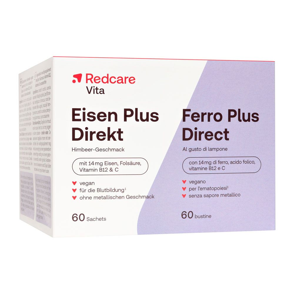 Redcare Eisen Plus Direkt Pulver Sticks 60 St Stifte