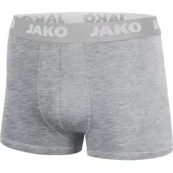 Jako Basic Boxershort 2er Pack Erwachsene - grau meliert - XL