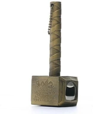 Uplifted Finds Professional Hammer Shaped Beer Bottle Opener copper