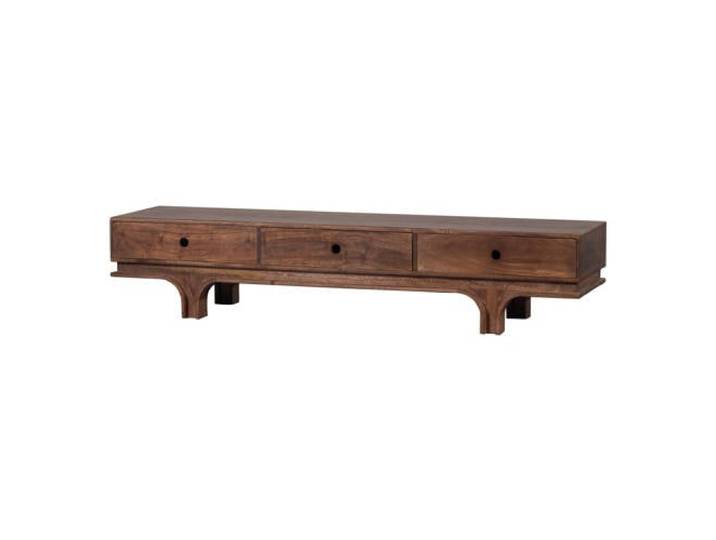 WOOOD WOOOD Staes Tv-Meubel - Mangohout - Walnoot - 37x180x45