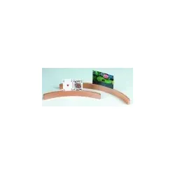 Spielkartenständer / Spielkartenhalter aus Holz, Länge 35 cm