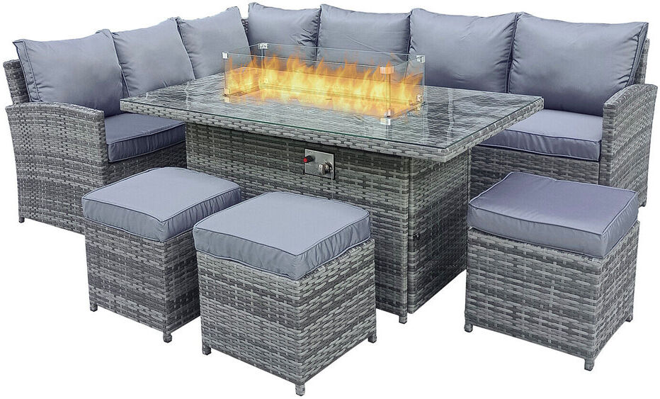 Lark Manor Mcdowell 180cm Wide Outdoor Gray 9
