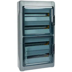 Legrand 601988 Feuchtraumverteiler Plexo3, Aufputz, IP65-IK09, 4-reihig, 72 Module
