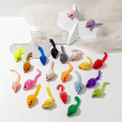 Uplift Picks Catnip Rattle Mouse Toys For Interactive Indoor Cat Play colorful 24 Pcs
