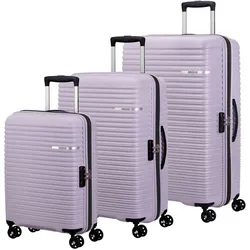 American Tourister Liftoff 4 Rollen Kofferset 3-teilig mit Dehnfalte, Koffer, Violett
