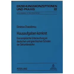 Hausaufgaben konkret, Fachbücher von Dimitrios Chatzidimou