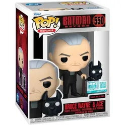 Funko - POP! - Batman of the Future Pop! Heroes Vinyl Figur Bruce Wayne & Ace Exclusive 9 cm