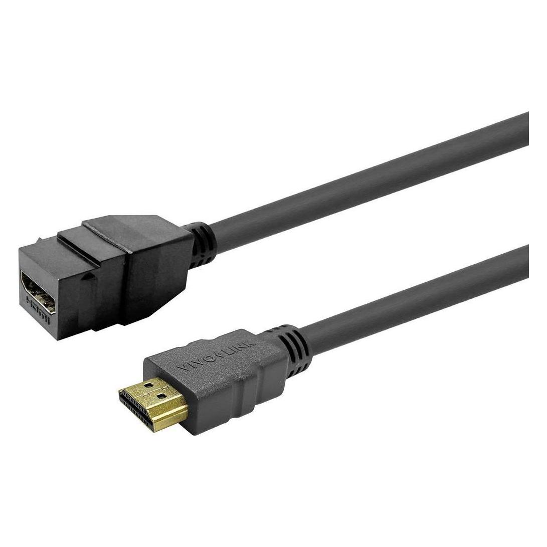 Vivolink Keystone Black HDMI Female to (2 m) (PROKEYHDMIFM2B)