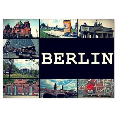 BERLIN horizontal (Wandkalender 2027 DIN A2 quer), CALVENDO Monatskalender