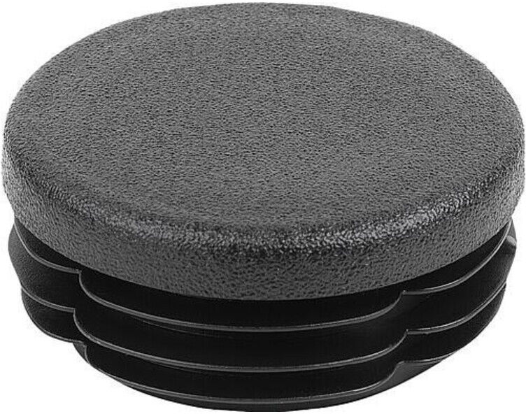 KIPP Verschlussstopfen Rundrohre D=18 Polyethylen schwarz (K0494.018150)