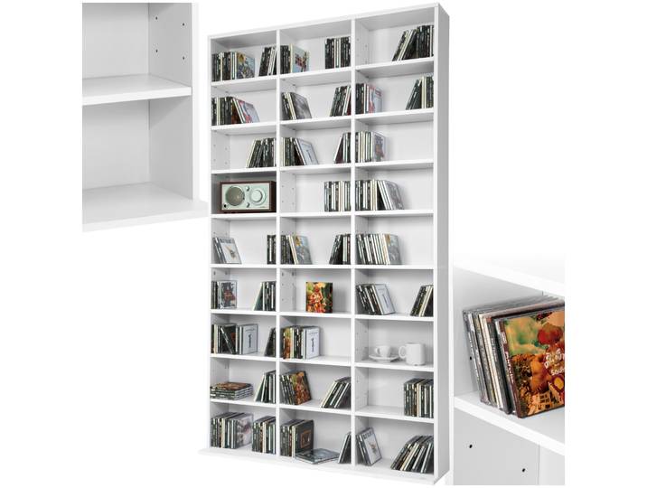Regal Christel 180x102x23,5cm - weiss