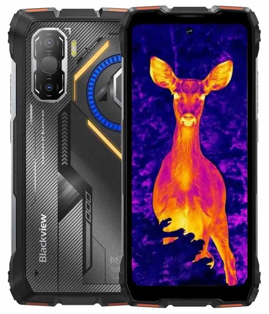 Blackview Rock 3 4G 256 GB Orange 8 GB 10,000 mAh - Mobiltelefon - 256 GB