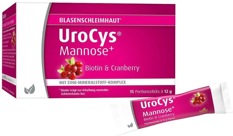 Urocys Mannose+ Sticks 15stk