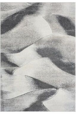 MDA Rugs Fresco Collection Cream/Light Grey Abstract Area Rug