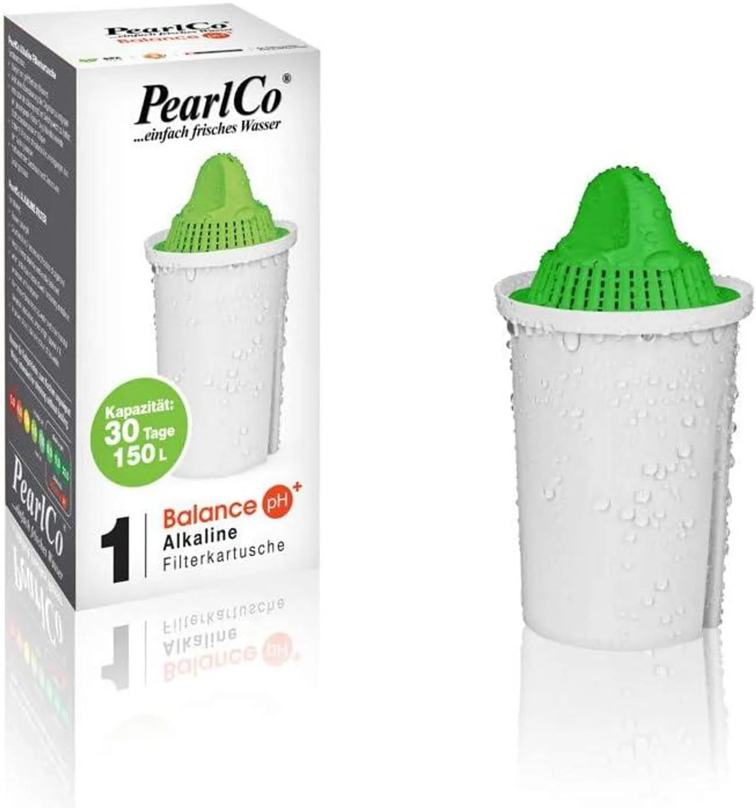 PearlCo Classic Alkaline Tafelwaterfilter, Groen/Wit