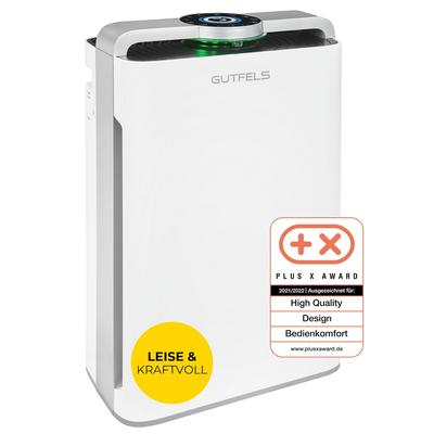 GUTFELS Luftreiniger und Luftbefeuchter für Wohnung, Kombigerät, 7-Fach-Filtertechnologie, für 60-70 m² Raumgröße, LR 67015 we