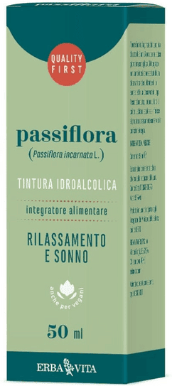 Erba Vita Passiflora Tintura Idroalcolica Difese Immunitarie 50 ml