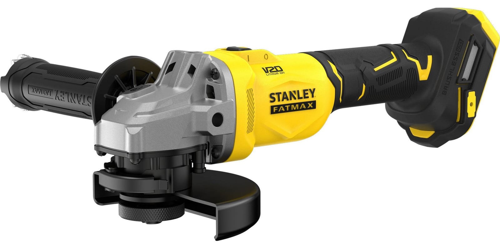 Stanley Accuwinkelhaakslijpmachine 125mm V20 18V Geel