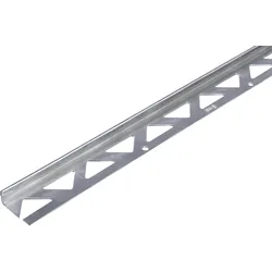 Alberts® Fliesen-Abschlussprofil, Edelstahl, Breite 23,5mm, Länge 2,5m-10 mm