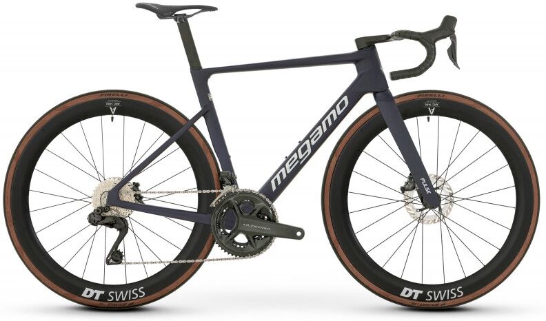 Megamo Pulse 03 SLR Shimano Ultegra Di2 elettronico 12s DT Swiss ARC 1400 DICUT 50 mm carbon +PM