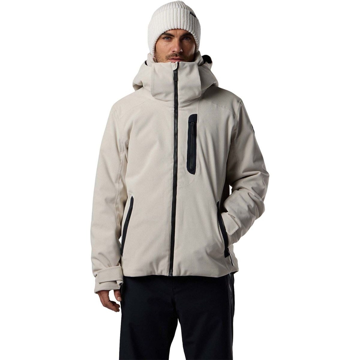 Rossignol Mittens Corduroy Insulated Ski Jacket silver cloud (A43) L RLPMJ31 A4300L