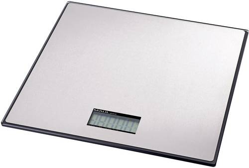 Maul MAULglobal Paketwaage 17125 Wägebereich (max.) 25 kg Ablesbarkeit 20 g batteriebetrieben Silber