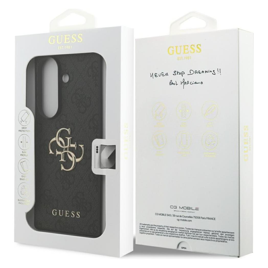 Guess - Hardcase 4G Big Logo (GUHCZFD74GMGGR) - Samsung Galaxy Z Fold7 - Black (Samsung Galaxy Z Fold7) (GUHCZFD74GMGGR)