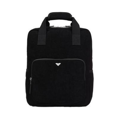 Daypack ROXY "Wave Whisper Cord 13L", Damen, schwarz (anthrazit), Kunstfaser, Rucksäcke