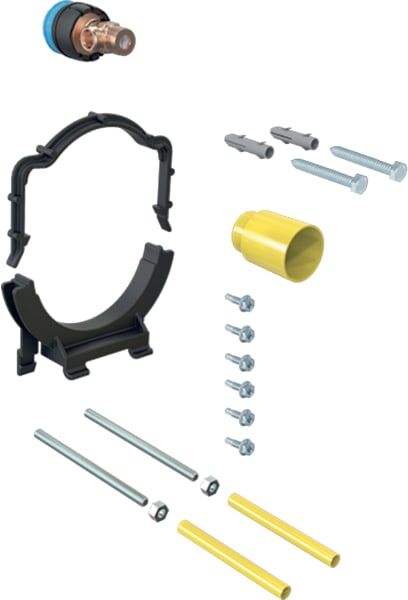 accessoires de montage Geberit , pour élément Duofix 242272001 pour WC compact , avec Delta UP-SPK 12cm