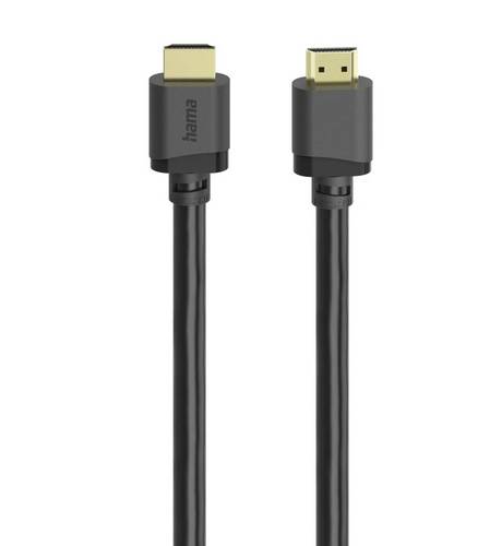 Hama HDMI Anschlusskabel HDMI-A Stecker 2m Schwarz 00202031 8K UHD, eARC HDMI-Kabel