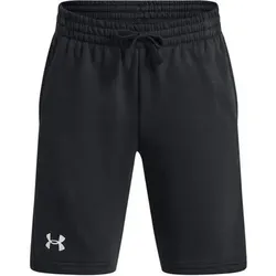 UNDER ARMOUR Kinder Shorts UA RIVAL FLEECE SHORTS, Größe S in Schwarz Schwarz