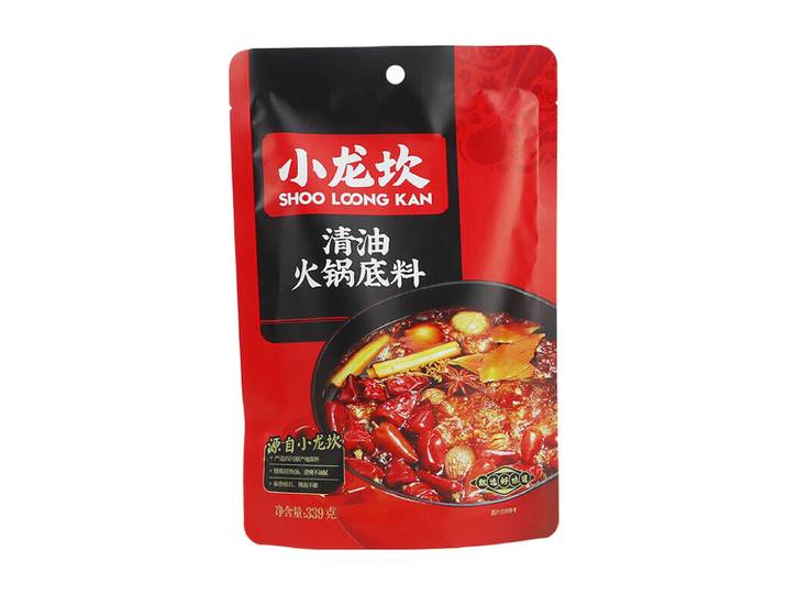 Shoo Loong Kan Hotpot-bouillonbasis (plantaardige olie) 339 g