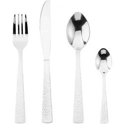 Secret de Gourmet D Oro 24-tlg., Besteck, Silber, Gold