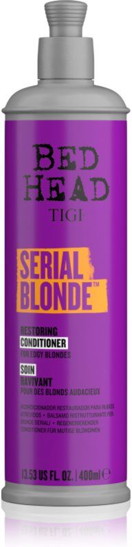 TIGI Serial Blonde Restoring Conditioner après-shampoing rénovateur pour cheveux blonds et méchés 400 ml