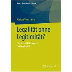 Legalität ohne Legitimität?, Fachbücher von Rüdiger Voigt