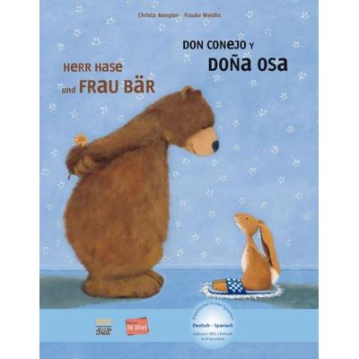 Herr Hase und Frau Bär (Deutsch-Spanisch), Gebundene Ausgabe von Christa Kempter, Bilibri, 978-3-695-00148-4