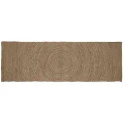 vidaXL Bereichsteppiche Rechtwinklig Grau 60 x 250 cm Jute
