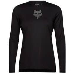 Fox, Damen, Velotrikot, W Ranger LS Jersey Head (XS), Schwarz, XS