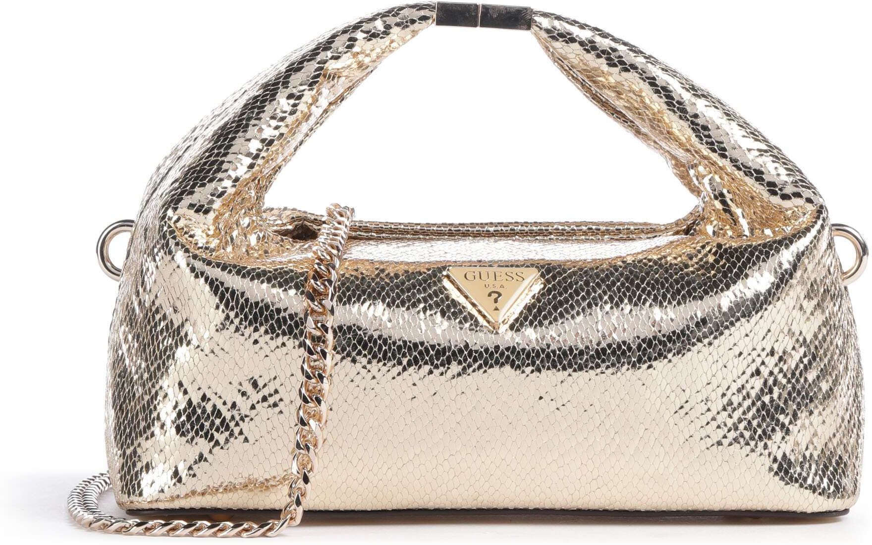 Guess Jewels Umhängetasche aus Leder, gold