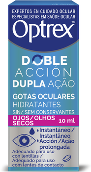Optrex Colirio Dupla Ação Olhos Secos 10 ml
