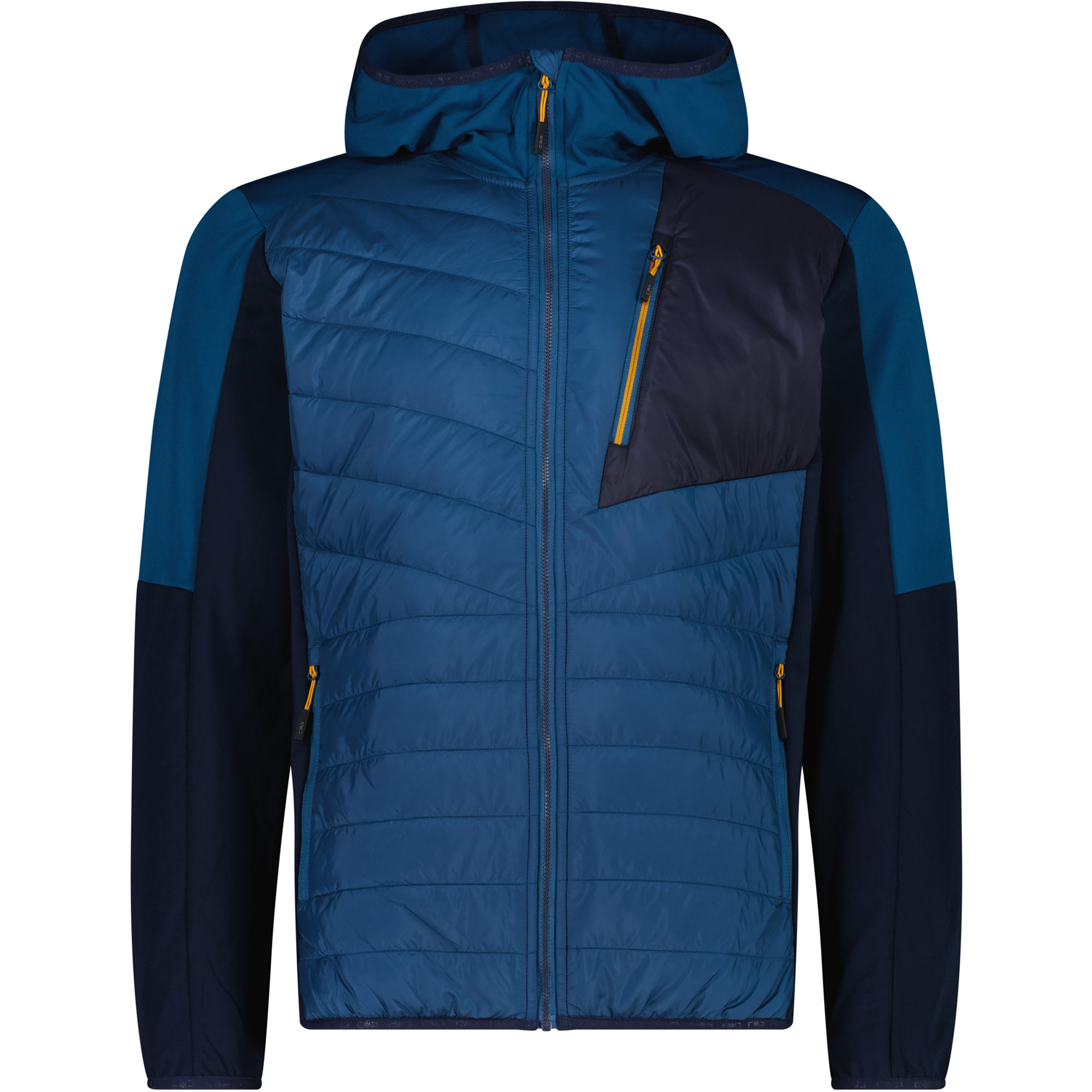 CMP Hybrid Herren Kunstfaserjacke blau Größe L Trekking Isolierend