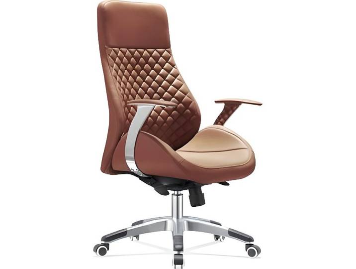 Fauteuil de bureau Bologna - Cognac