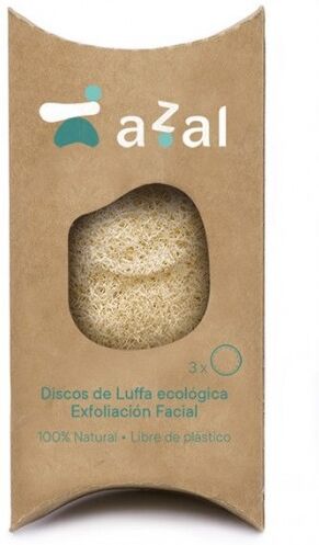 Azal Discs for Facial Peeling Luffa Ecological 3 units