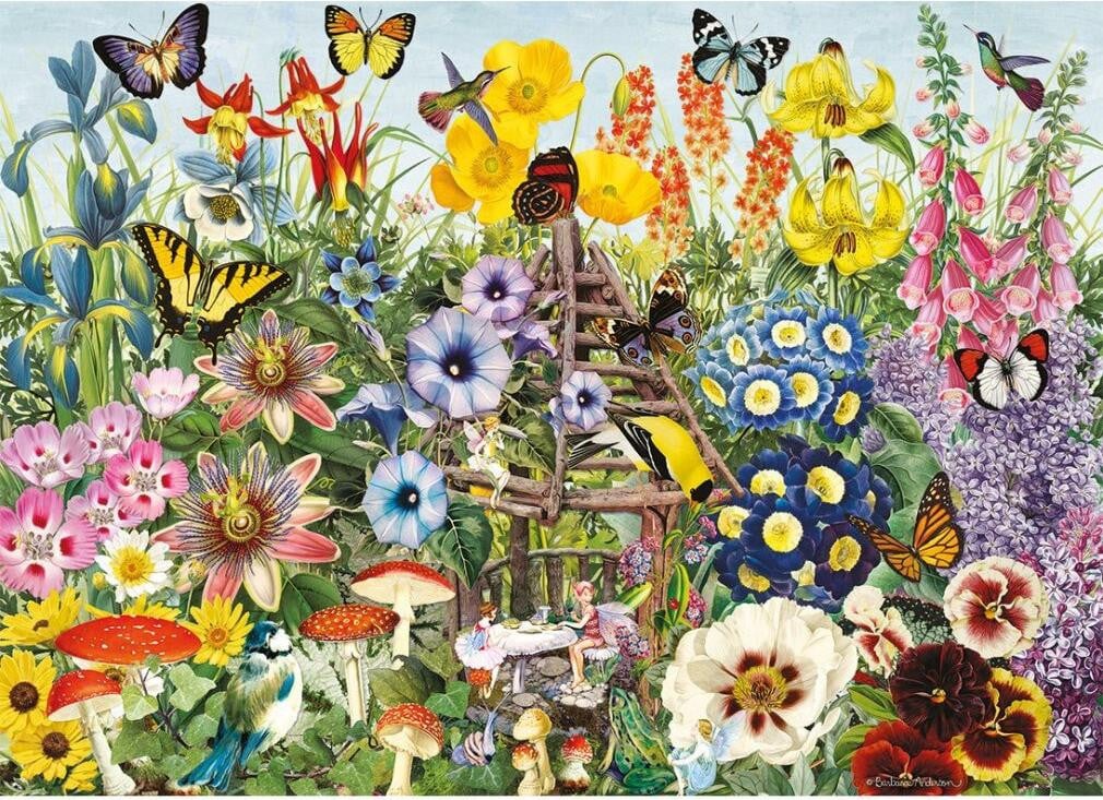Gibsons Puzzel Magische Tuin 1000 stukjes