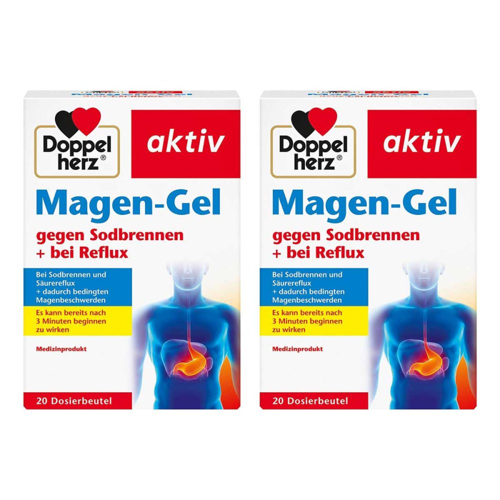 Queisser Pharma GmbH & Co. KG Doppelherz Magen-gel Gegen Sodbrennen+bei Reflux 08104608