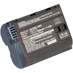 Battery for EN-EL15 replacement battery (Kamera Akku), Kamera Stromversorgung