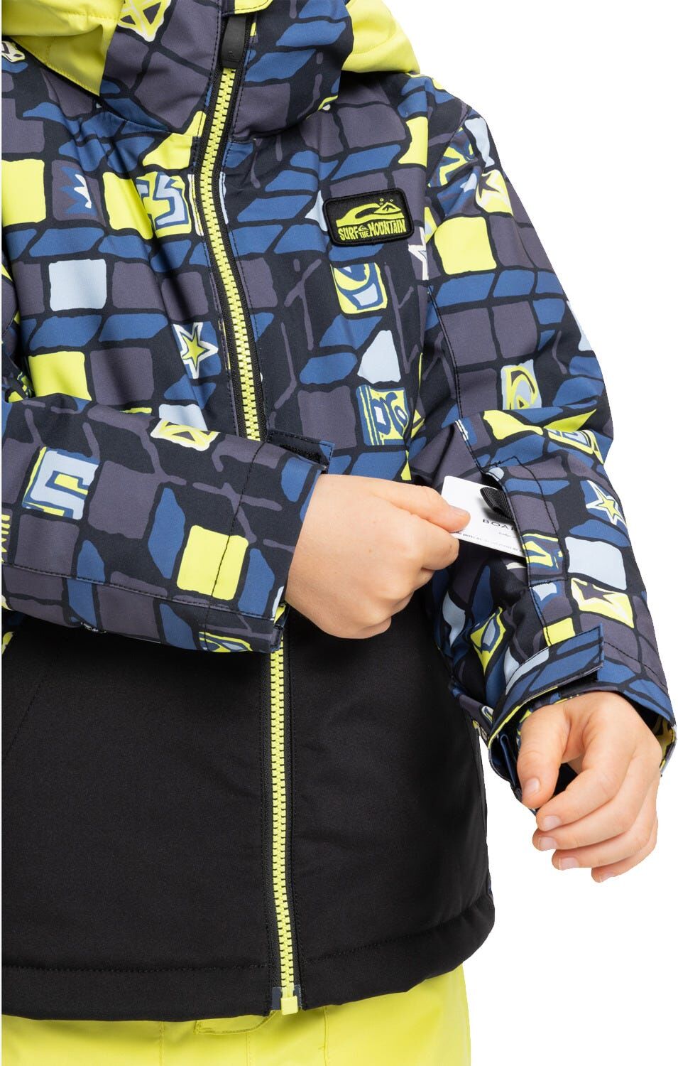 Quiksilver LITTLE MISSION KIDS JK 3D CHECKER YELLOW PLUM XXS